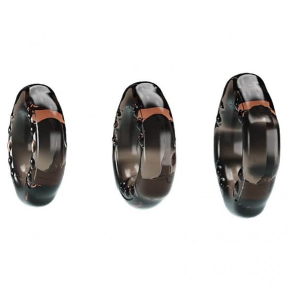 BAILE - YVONNE Cock Rings (Full Set 3 Pieces)